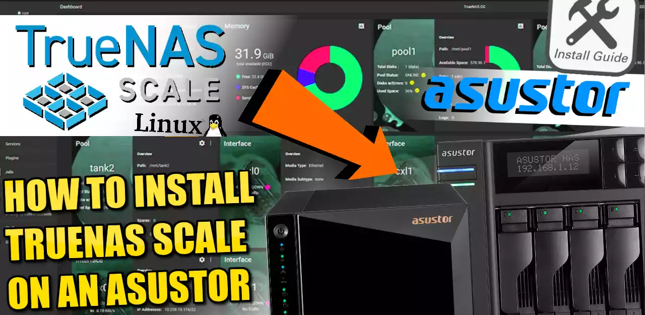How to Install TrueNAS SCALE on an Asustor NAS – NAS Compares