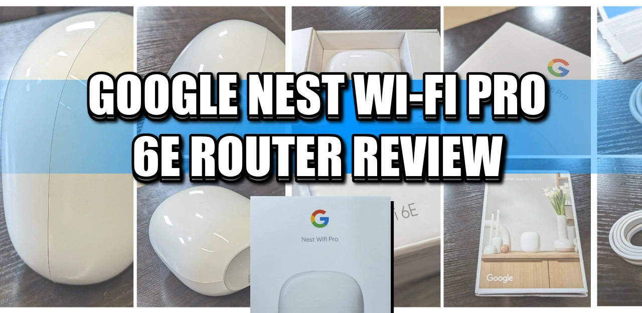 Google Nest WiFi Pro - Wi-Fi 6E - Reliable Home Wi-Fi System with Fast