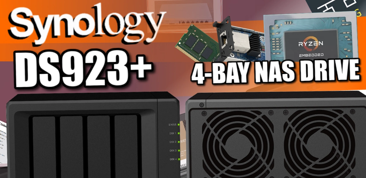 Synology 4-Bay NAS DiskStation DS923+