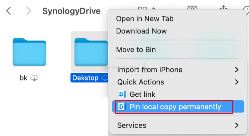 synology drive download mac