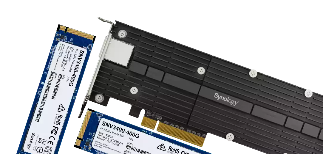 Create an M.2 NVMe SSD volume on your older Synology NAS