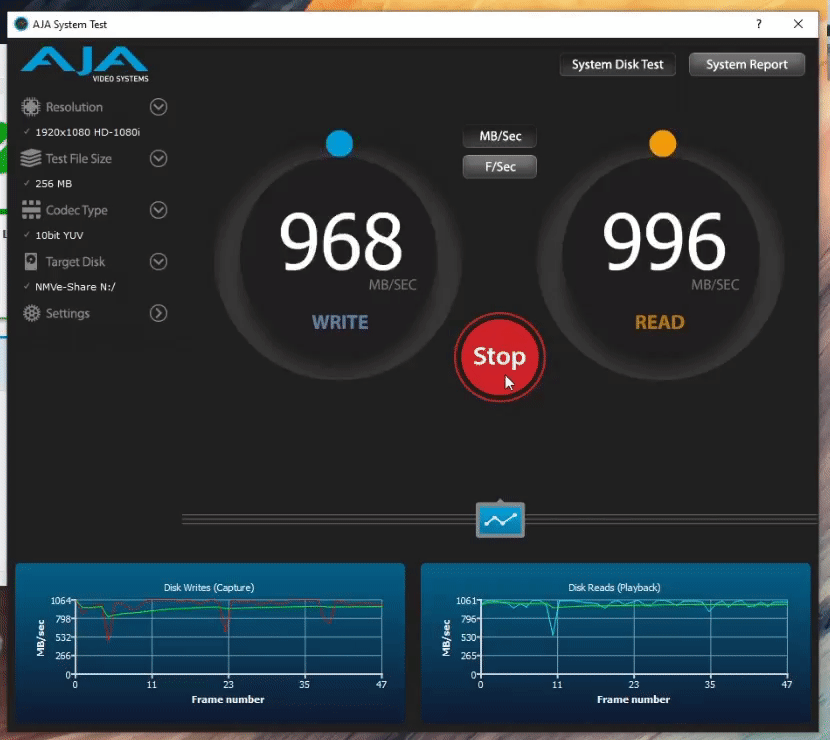 M2 ssd sale speed test