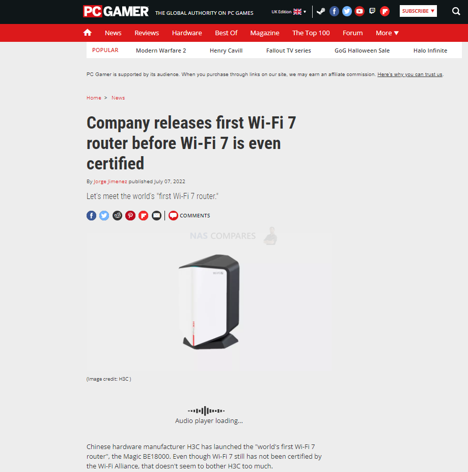 World's first Wi-Fi 7 router released by H3C & powered by Qualcomm