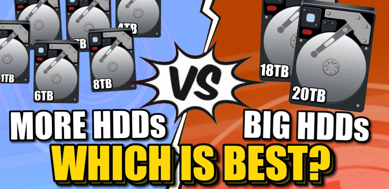 Big Hard Drives vs More Hard Drives – Which Should You Choose? – NAS  Compares