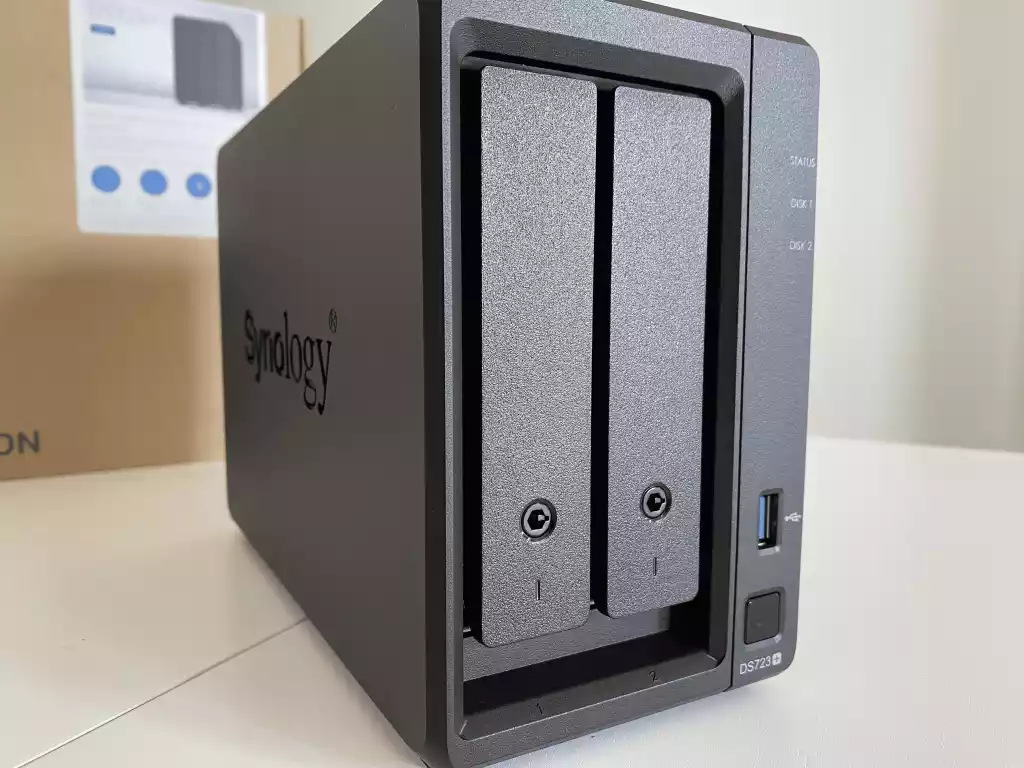 Synology DS920+ NAS with 12TB (2x6TB SATA Hard Disk): Memory 4 GB DDR4  (Expandable up to 8 GB) Memory, 3 Yrs Mfg Warranty