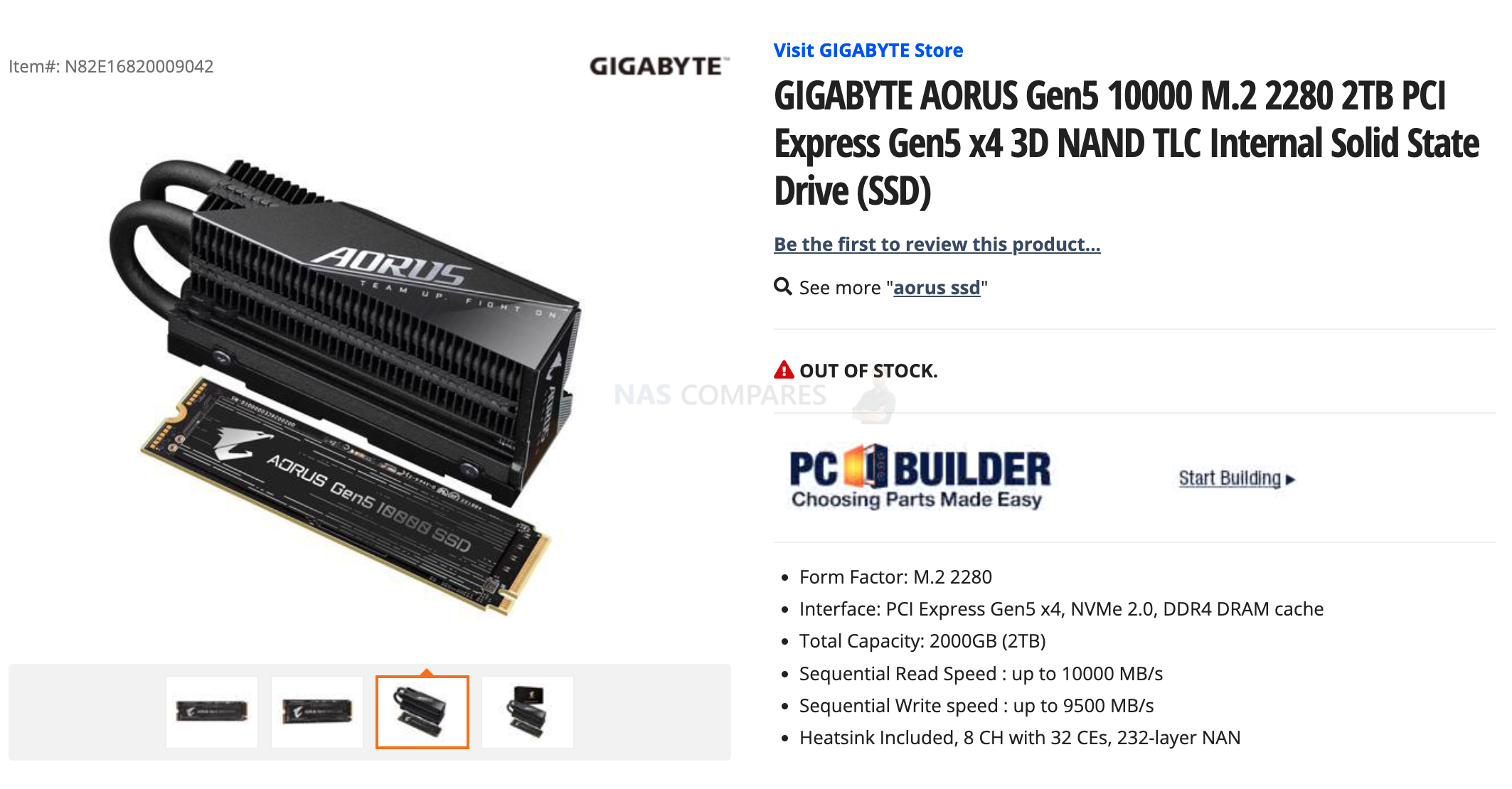 First PCIe Gen5 NVMe SSD storage is now on sale in Japan for $385 