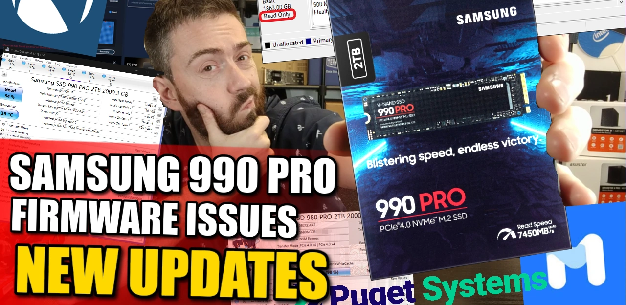 Samsung Pro and 980 Pro UPDATED – Official Response, Replacements & More – NAS Compares
