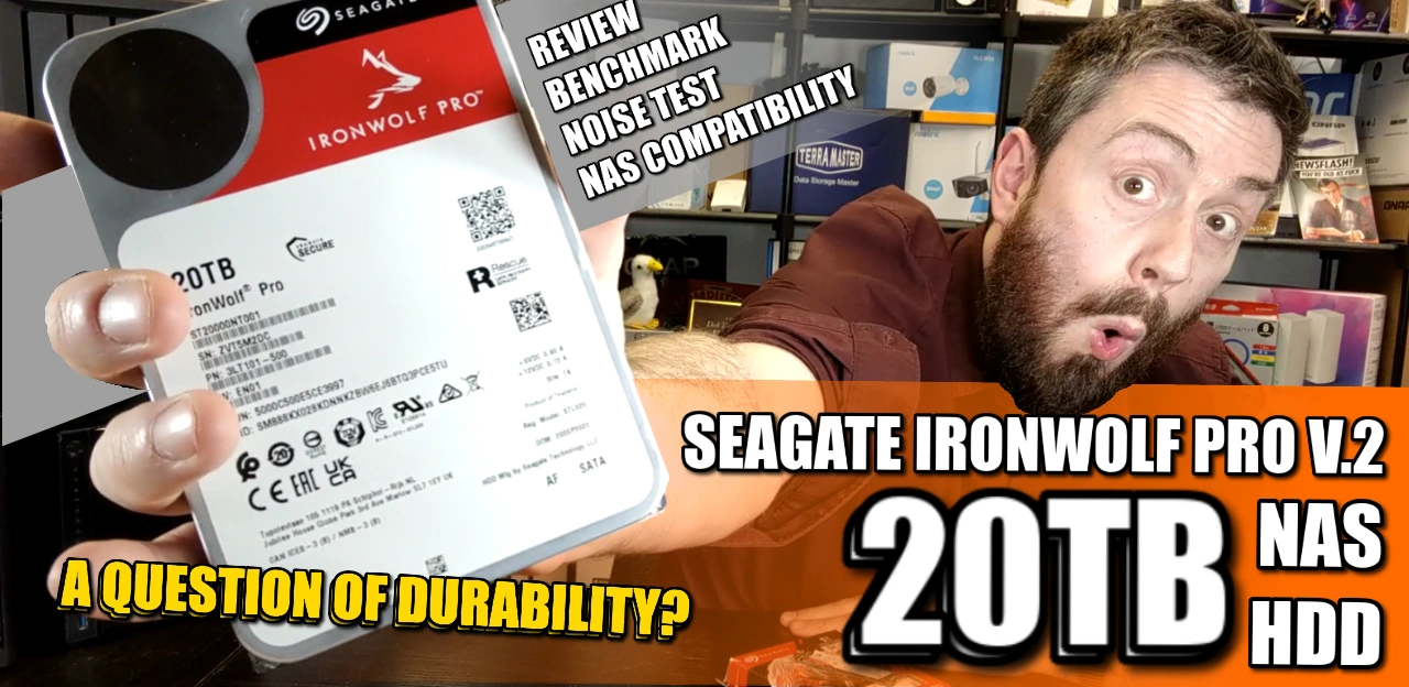 Seagate's new 22TB IronWolf Pro is the company's highest-capacity CMR HDD