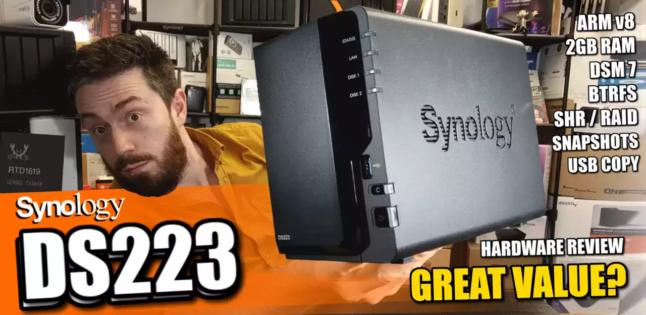 Dumb Engineer Reviews & Configures a Synology DS423+ NAS 