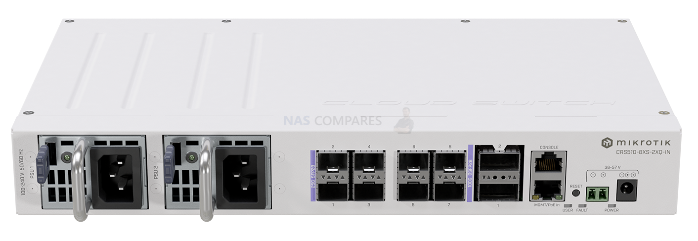 MikroTik Launches Versatile CRS510-8XS-2XQ-IN 100 Gigabit Switch