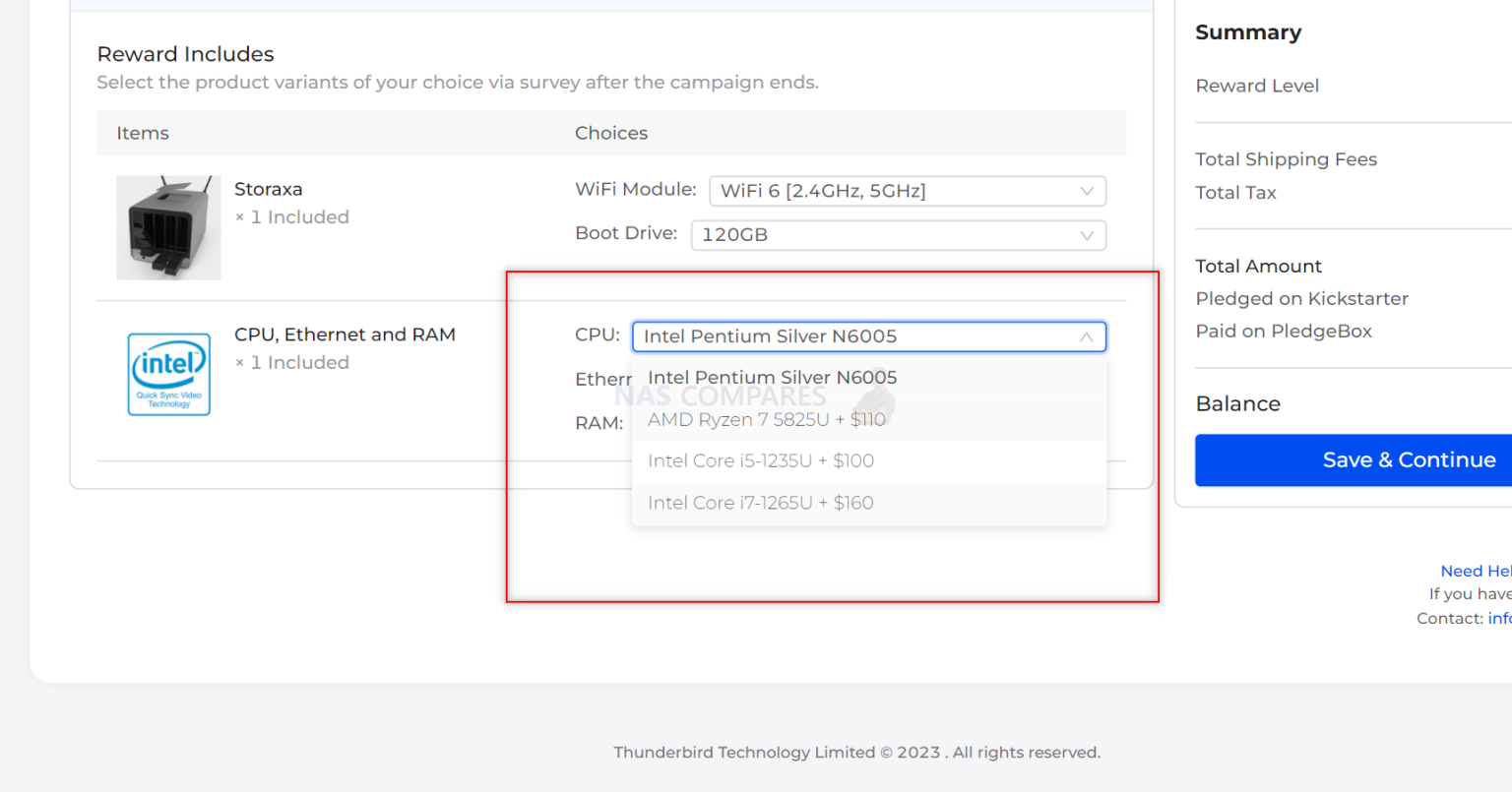 The Storaxa Kickstarter NAS The Story So Far… NAS Compares