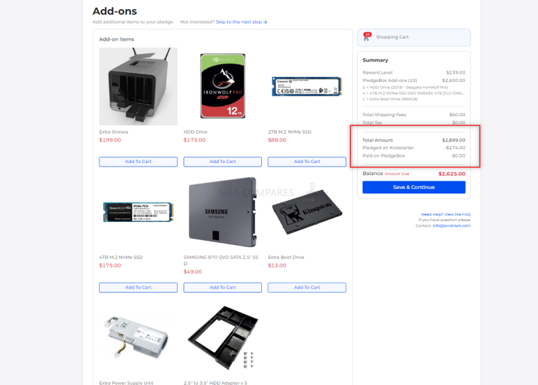 The Storaxa Kickstarter NAS The Story So Far… NAS Compares