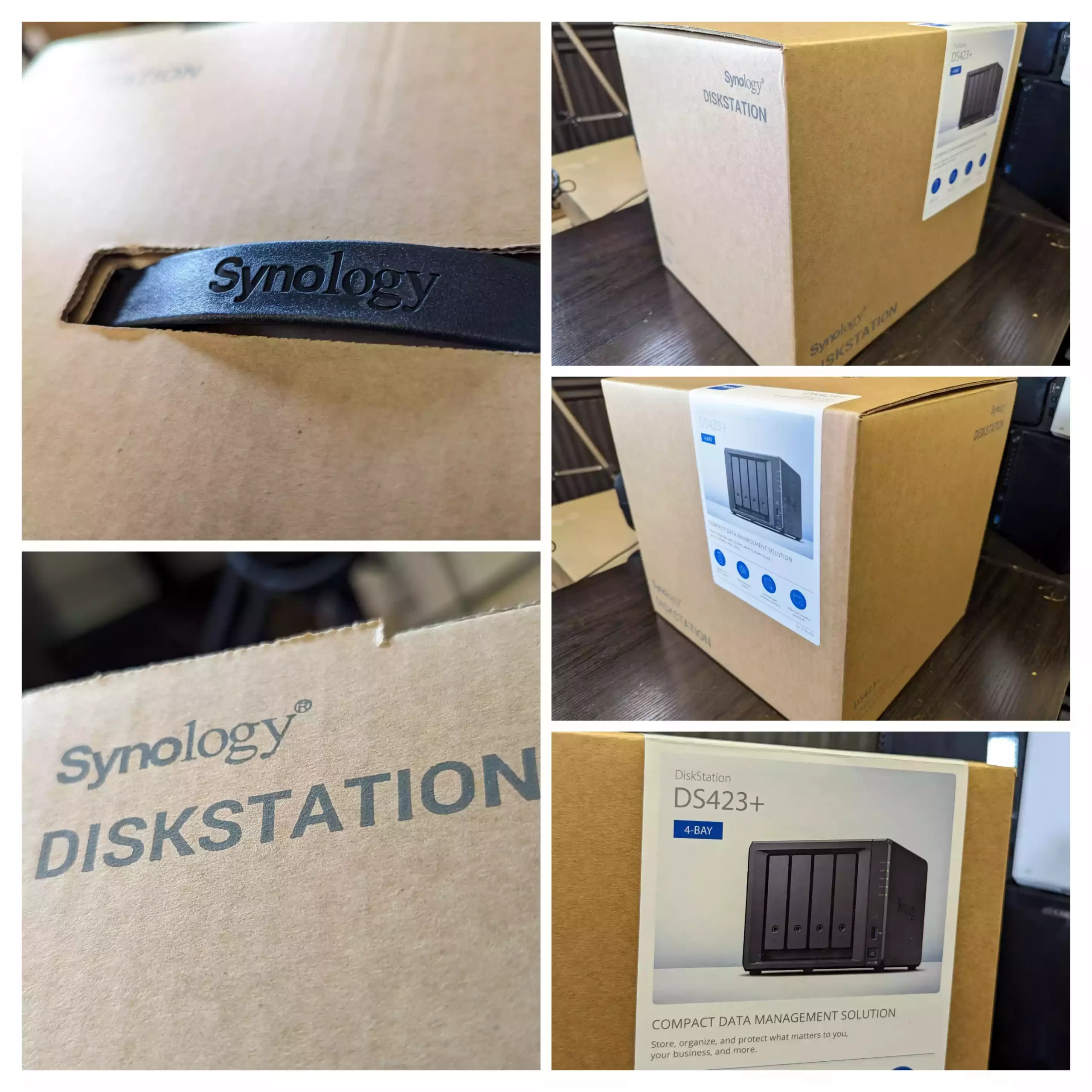 SYNOLOGY DISKSTATION DS423 4 BAY NAS 2GB DDR4 - SYN-DS423