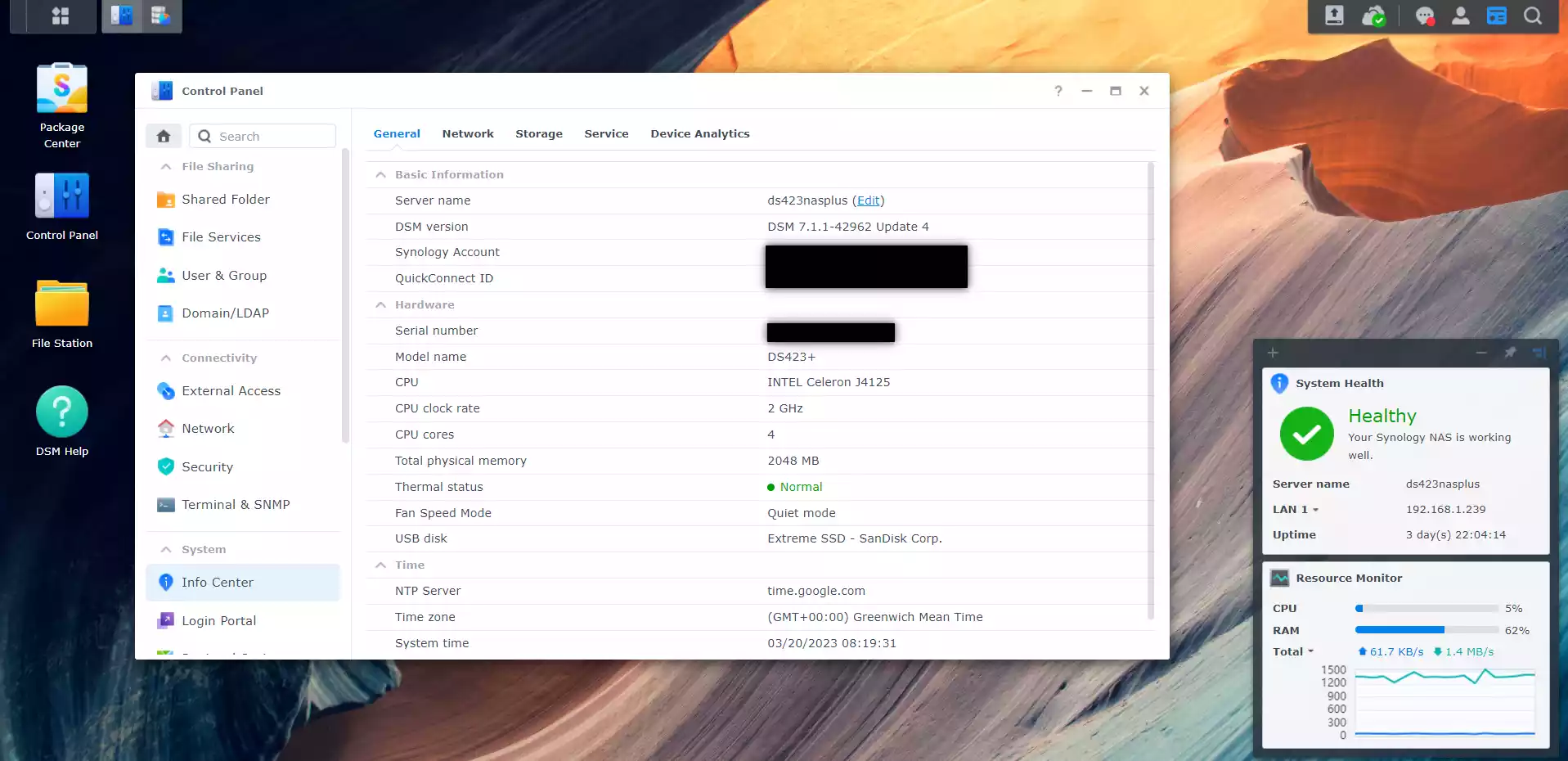 NAS Compares - Synology DS423 NAS Revealed   - The Unofficial  Synology Forum