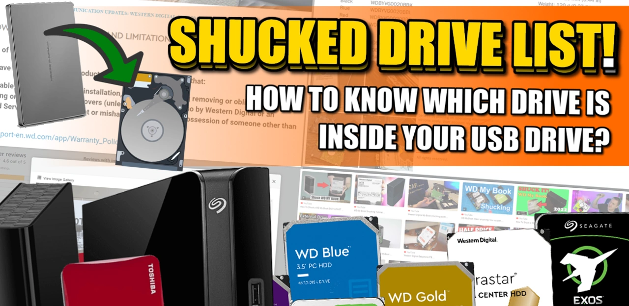 and Compares Hard Drive Drives – Which NAS of 2023 SSD Shucking Inside Master List – USB Drives – Are