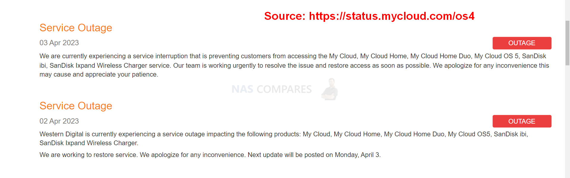 Western Digital Provides Information on Network Security Incident