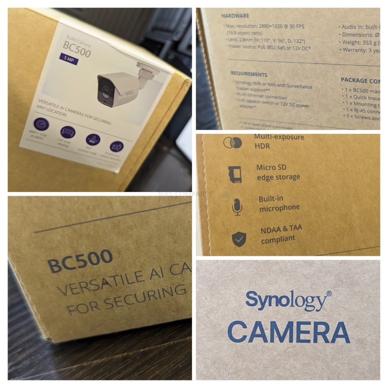 Synology BC500 IP Camera Review 