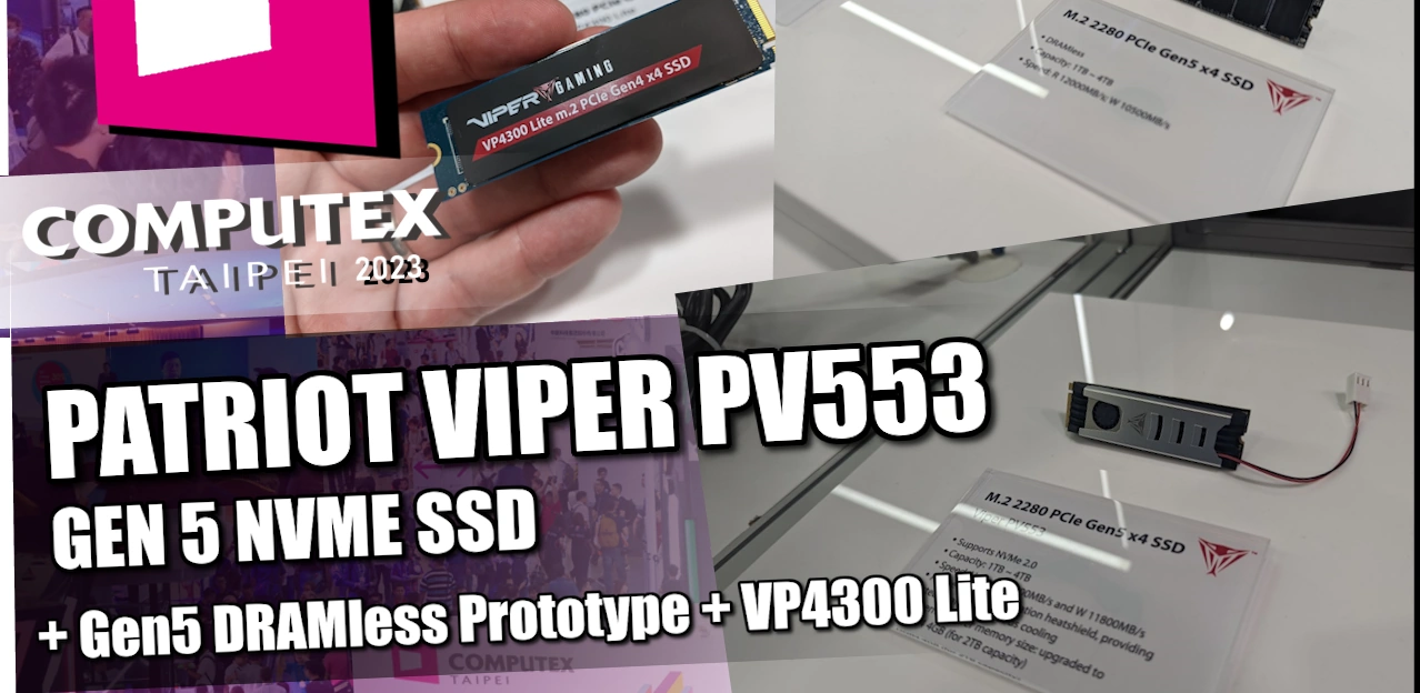 Patriot hot sale viper ssd