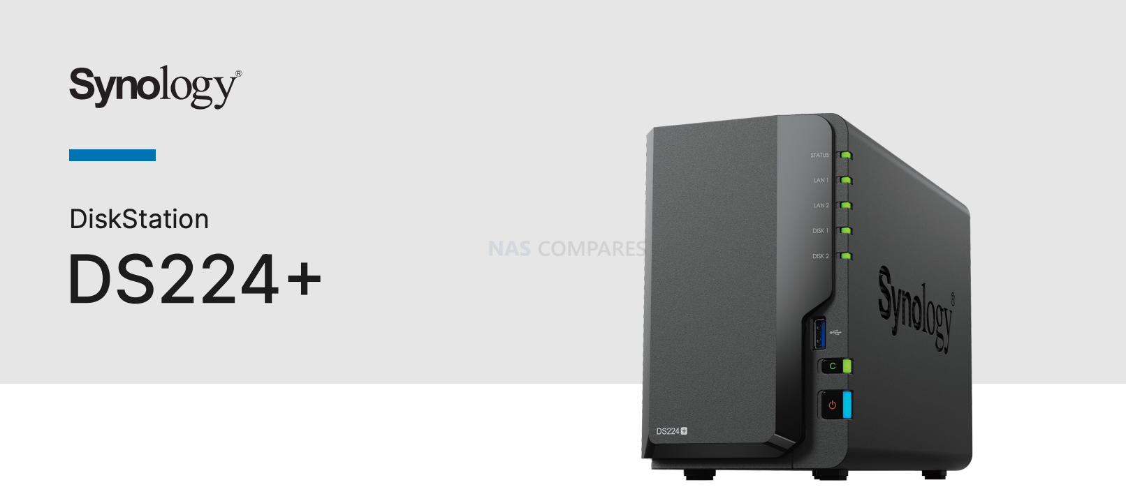 Synology 2-bay NAS range compared (DS223j, DS223, DS224+, DVA1622