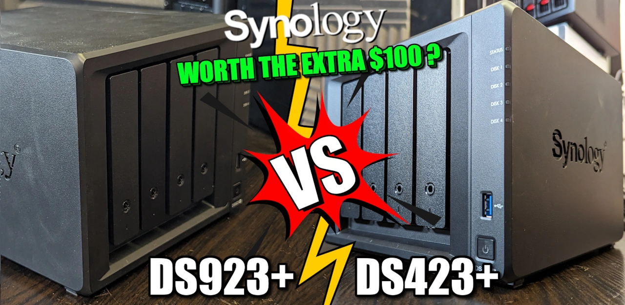 Synology DS423+ : NAS 4 baie, Intel J4125, 2 Go de RAM…