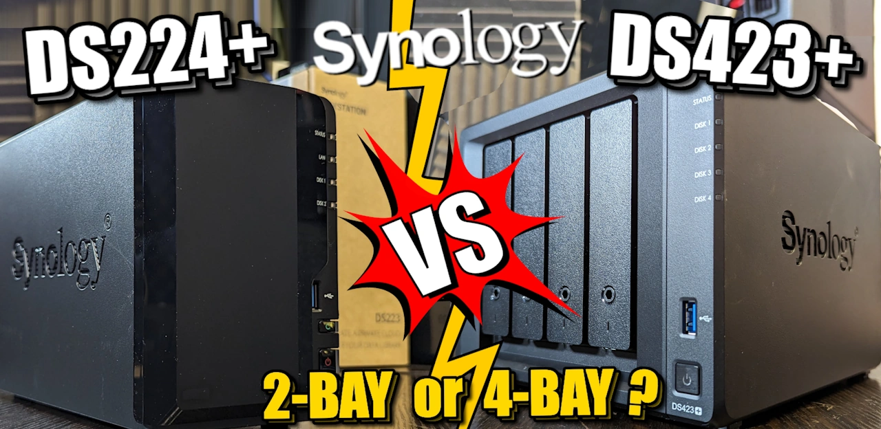Synology DS224+ vs DS423+ NAS Comparison – NAS Compares