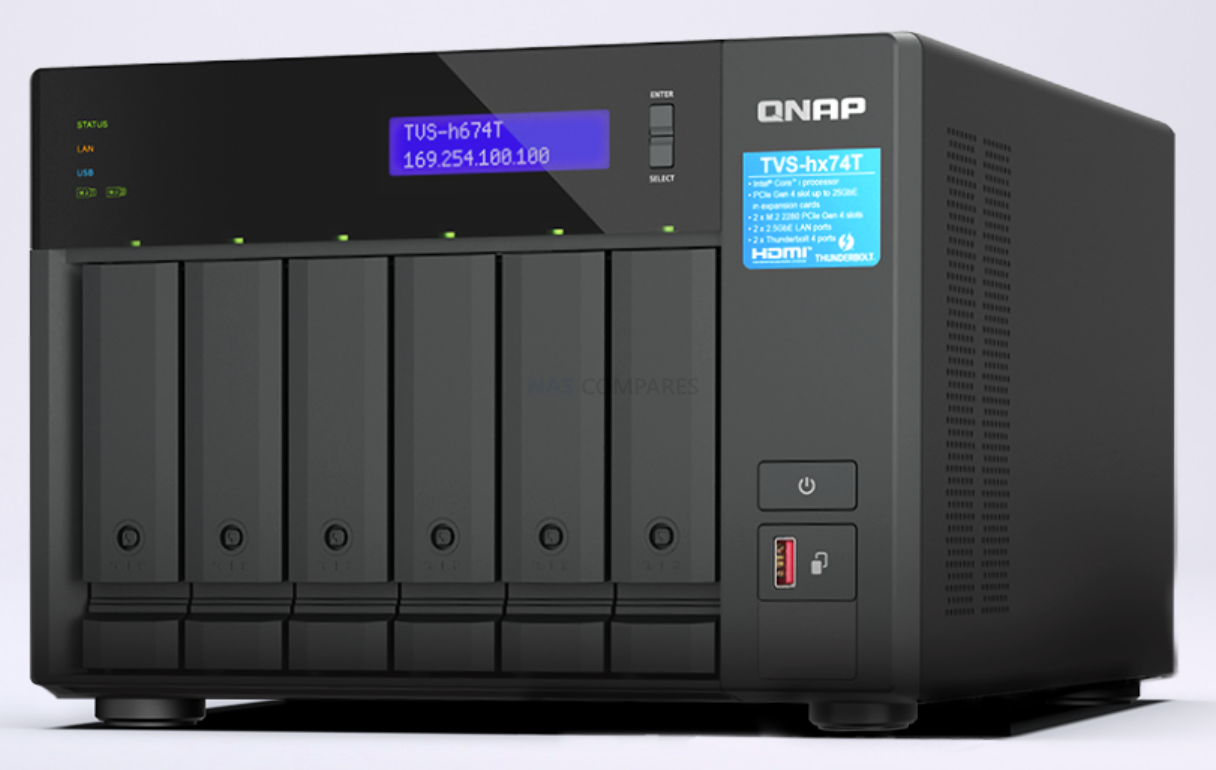 QNAP Unveils New TVS-h674T and TVS-h874T Thunderbolt NAS