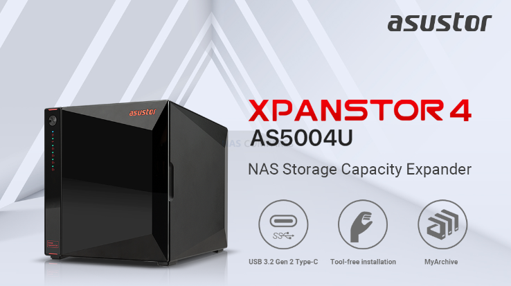 ASUSTOR AS5004U: Expanding Your Storage Horizons via USB 3.2