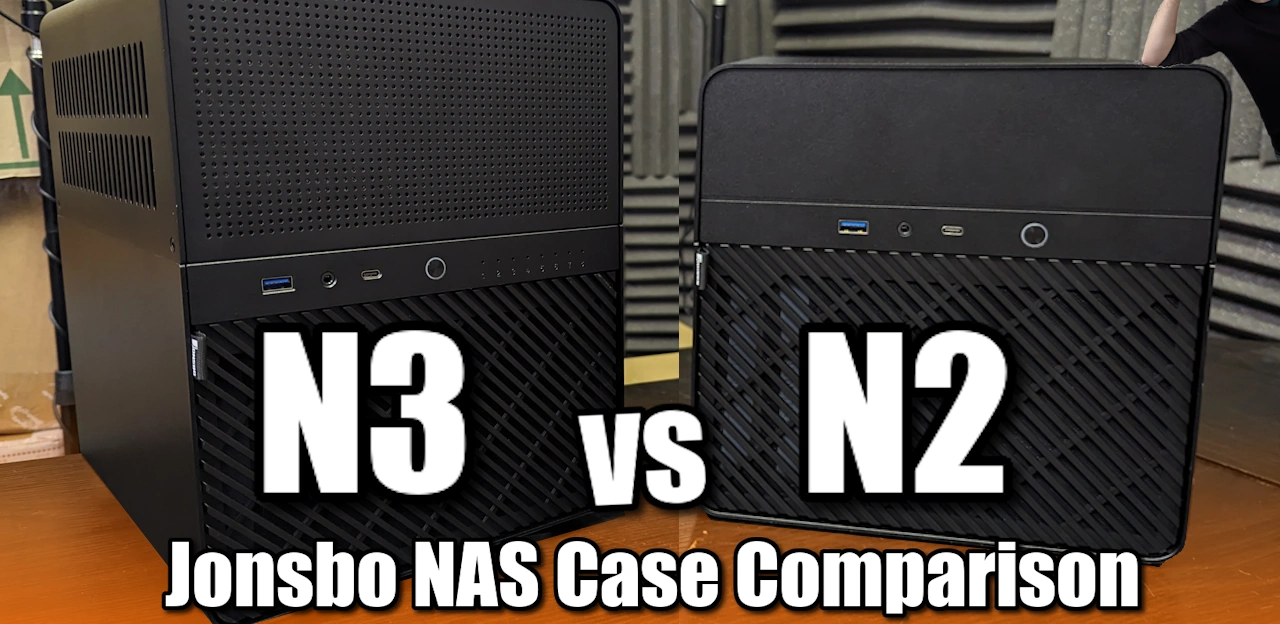 Jonsbo N3 - A new NAS case with 8 HDDs bays