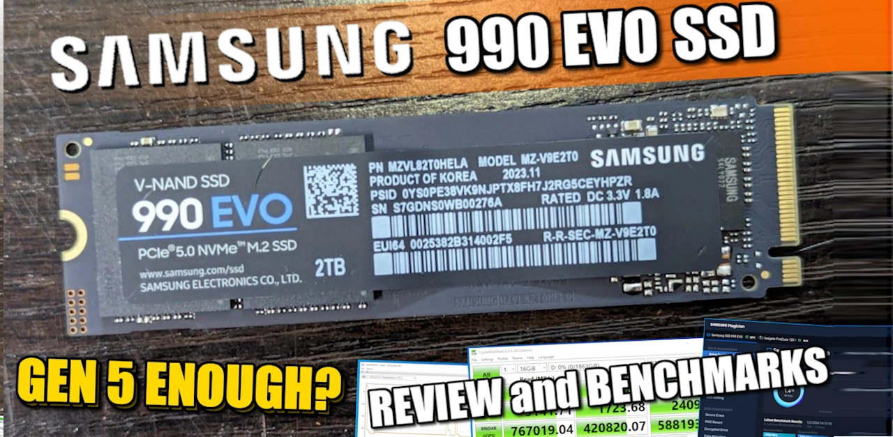 Samsung 990 EVO SSD Review – NAS Compares