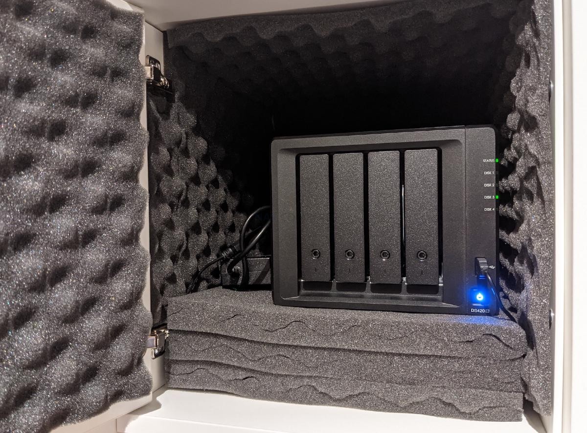 Source - https://geoffruddock.com/soundproof-synology/